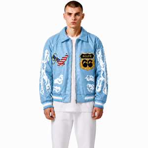 Veste en cuir de luxe COLD SPIRIT IMPEX pour homme, automne, respirante et à séchage rapide, fabrication de qualité supérieure - Product Image 1