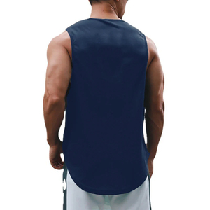 tank Top High Quality Sustainable Quick Dry <b>Machine</b> Wash Summer Wholesale Collection Men tank Top - Product Image 2