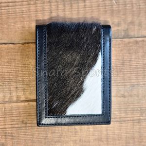 Cartera de cuero vacuno de alta calidad, de grano completo, para hombre, con logotipo personalizado, nuevo estilo, carteras de cuero genuino. - Product Image 5