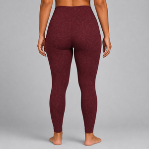 Low MOQ Women Leggings Custom Logo Soft Stretch Breathable Comfortable High Waist Fitness Yoga Workout Leggings Wholesale - Product Image 5
