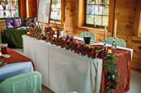 Panneau personnalisé en bois avec nom de famille, lettres découpées, décoration de table de mariage