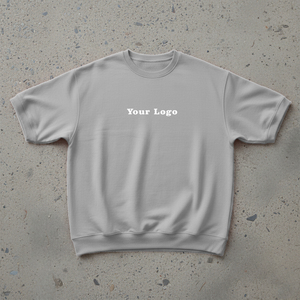 เสื้อยืดผู้ชายสไตล์วินเทจทรงโอเวอร์ไซส์ ล้างสีแบบแอซิดวอช สตรีทแวร์ ฮิปฮอป ผ้าฝ้าย 100% พร้อมโลโก้แบบกำหนดเองได้ - Product Image 2