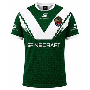 Camiseta de Rugby Sublimada Personalizada, Fabricada Directamente en Fábrica, Absorbente de Humedad, Uniforme Deportivo para Equipos de Rugby - Product Image 3