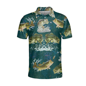 เสื้อโปโลตกปลา UPF 50+ ป้องกันแสงแดด แขนยาว สำหรับกิจกรรมกลางแจ้ง เสื้อผ้าตกปลาคุณภาพสูงสำหรับผู้ชาย - Product Image 3
