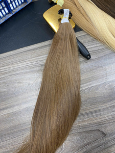 Extensions de cheveux humains à kératine pré-collée, double tirage, pointe plate mini, pointes K, personnalisées, couleur claire, pour salon de coiffure, vente en gros - Product Image 5