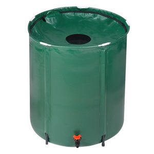 Tanque de Agua Plegable Verde de 66 Galones para Recolección de Agua de Lluvia - Product Image 1