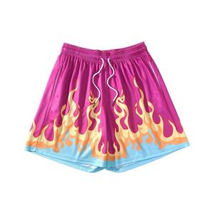 Ready to Ship High Quality Mesh Quick Dry Casual Training Running Basketball Printed Shorts with Pockets for Men Women Wholesale - Product Image 2