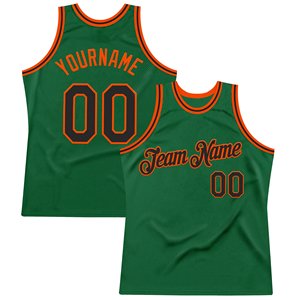 Maillot de basket vert personnalisé en mesh sublimé, débardeur unisexe pour adulte, nom et numéro de l'équipe, vêtement respirant - Product Image 2