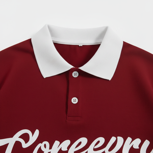 Chemise en coton pour homme, unie, respirante, décontractée, à manches courtes, avec logo brodé sur le devant, design lettre, haut de gamme, coupe longue - Product Image 3