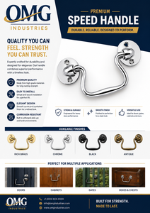 premium drawer <b>pulls</b> solid brass rich brass finish sash <b>pull</b> <b>handle</b> - Product Image 4