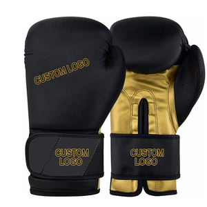 Leather Boxing <b>Gloves</b> Made in Pakistan Professional Sparring Boxing <b>Gloves</b> Leather Customized with Custom Logo for Competitions - Product Image 1