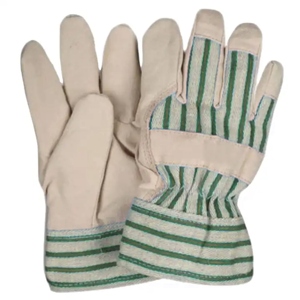 Gants de sécurité en cuir pleine fleur de qualité supérieure, pour ébénistes canadiens, protection robuste des mains, caractéristiques industrielles réfléchissantes - Product Image 6