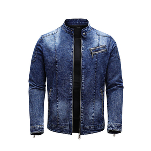 Veste en jean surdimensionnée pour homme, 100% coton, logo personnalisé, marque privée pour les magasins de vêtements vintage - Product Image 6