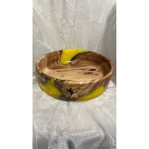 Handmade Classic <b>Wooden</b> and <b>Resin</b> Bowl <b>for</b> Dining <b>Table</b> Premium Bowls Product India RR ENTERPRISES - Product Image 1