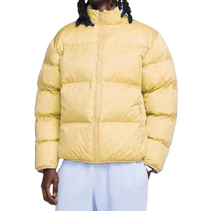 2025 Men's <b>Winter</b> Windproof Puffer <b>Jacket</b> High Quality Down Material <b>Waterproof</b> and Warm Customizable Rainbow Spray Design - Product Image 2