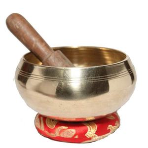 Bol chantant tibétain, accessoire de méditation pour le bien-être spirituel, la résonance sonore, la relaxation et la respiration consciente - Product Image 4