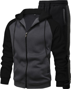 Ensemble de survêtement décontracté pour homme, coupe ajustée, été, jogging, fabrication OEM, usine de vêtements au Pakistan - Product Image 2