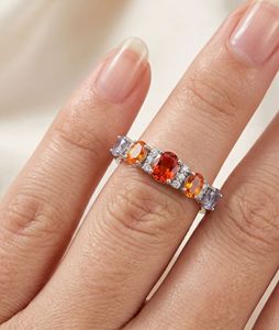 Multi Sapphire and Diamond <b>Ring</b> in 92.5 Sterling Silver - Product Image 3
