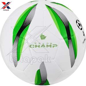 Export Quality Custom Logo Durable Eco-Friendly Outdoor Soccer Ball PU PVC Material Official Size Unisex Adults Training - Product Image 2