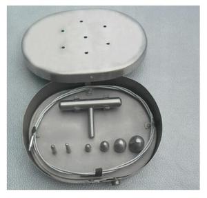 Juego de Extractores de Venas Quirúrgicos Manuales, Certificados CE, de Acero Inoxidable con Mango Dorado, Instrumentos Médicos Quirúrgicos Desechables - Product Image 1