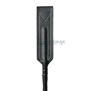 Fouets d'équitation légers en cuir et acier inoxydable, accessoires pour sports équestres - Product Image 2