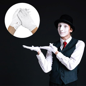 Guantes de Algodón Blancos para Inspección Profesional Royal Leather Works - Protección UV Ligera y Transpirable para Exteriores - Product Image 5