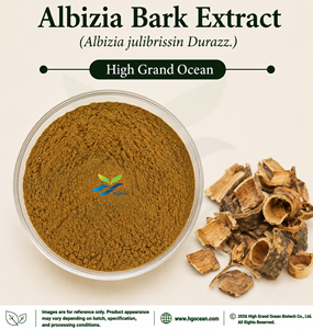 Suministro Directo de Fábrica HGO, Extracto de Corteza de Albizia (Albizia julibrissin Durazz.) (Grado Alimenticio) Relación 4:1 5:1 10:1 20:1 100:1 200:1 - Product Image 1