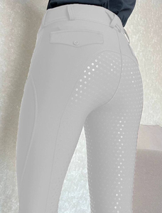 Pantalones de equitación ajustados para mujer, leggings ecuestres de silicona de asiento completo, ¡gran oferta de fábrica! - Product Image 5