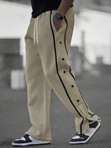 Pantalones deportivos de verano para hombre al por mayor, ligeros, de punto, largos, modernos, que realzan el estilo. - Product Image 4