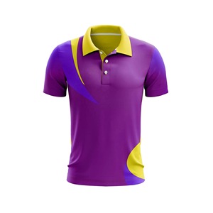 T-shirt Homme Uni Respirant à Manches Courtes Séchage Rapide en Tissu Tricoté Spandex/Nylon – Vêtement de Sport Décontracté – Design Bleu et Rouge - Product Image 6