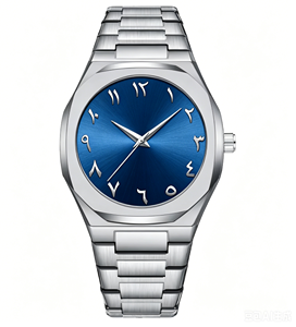 Montre de luxe de haute qualité à étiquette privée, cadran personnalisé avec logo, mouvement Miyota, étanche 5ATM, montre à quartz en acier inoxydable pour hommes - Product Image 1