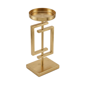 Candélabre moderne en fer forgé noir à 5 têtes, style gothique vintage, porte-bougie conique pour table à manger, restaurant, décoration d'événements - Product Image 6