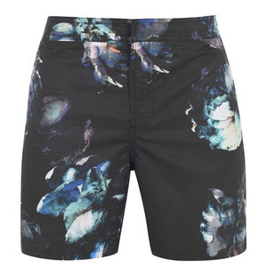 กางเกงขาสั้นผู้ชายทรงหลวม เอวยางยืดปานกลาง สีพื้น ขนาดสั่งทำ แห้งเร็ว ระบายอากาศได้ดี ผลิตจากโพลีเอสเตอร์ 100% รับผลิตแบบซับลิเมชั่น ขายส่ง บริการ OEM - Product Image 1