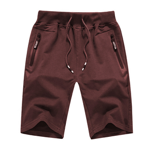 Pantalones Cortos de Verano para Hombre, Delgados, de Color Sólido, Holgados, Transpirables, Casuales, Tendencia 25-26 - Product Image 4