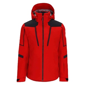 Chaqueta de Esquí con Capucha para Hombre, Premium, Resistente al Viento, con Calefacción, Impermeable, para Senderismo, Snowboard, Softshell, para Invierno - Product Image 1