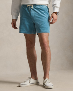 Shorts en velours côtelé pour homme, style streetwear, taille élastique, décontracté, été, plage, 100% polyester, tissu côtelé doux, respirant, séchage rapide - Product Image 3