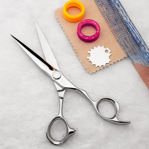 7.5 Inch Mini Japanese 440C Barber <b>Beard</b> Nose Hair Shears Small <b>Scissors</b> Stainless Steel Professional Beauty Salon Use - Product Image 2