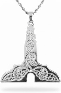 Joya de collar masónica plateada - Material de latón para sacerdotes, tipo de metal: latón, la joya plateada es inigualable. - Product Image 6