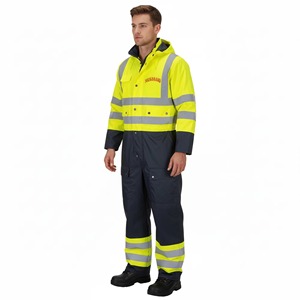 Overol de Trabajo Industrial Unisex de Algodón Personalizado para Electricistas y Trabajadores de Fábrica, Uniforme de Seguridad de Alta Calidad - Product Image 1