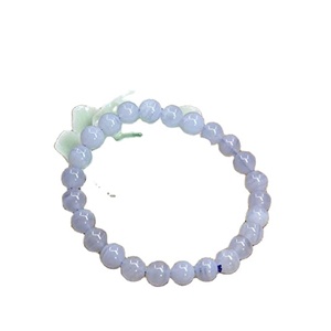 สร้อยข้อมือลูกปัดโมราลูกไม้สีฟ้าสวยอย่างเป็นธรรมชาติสำหรับผู้หญิง - Product Image 1