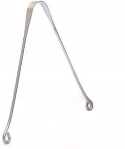 Limpiador/Raspador de Lengua de Acero Inoxidable para la Salud Bucal de Adultos, Manual, para Boca y Dientes - Product Image 5