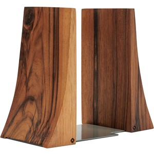 Acacia Wood wooden <b>bookends</b> and desk organizers OEM Custom Wholesale | Aqdus Saleem India - Product Image 3
