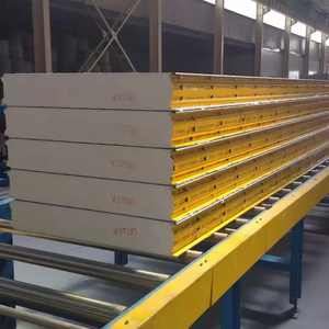 แผ่นผนังสำเร็จรูปโพลียูรีเทนแบบแซนวิชที่ได้รับการรับรองมาตรฐาน ISO สำหรับห้องปฏิบัติการ ห้องผ่าตัด และห้องเย็น - Product Image 5