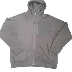 Chaqueta con Capucha de Diseño Otoño-Invierno, Logotipo Impreso Personalizado, Color Sólido, Manga Larga, Ropa de Trabajo, Tela Lavada, 100% Algodón - Product Image 5