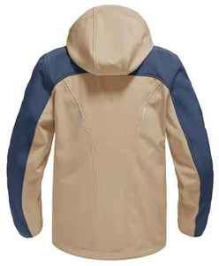 Veste Softshell d'extérieur en toile respirante pour homme, personnalisable OEM, avec logo imprimé sur mesure et prix d'usine – Vente en gros - Product Image 2
