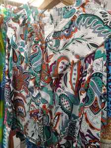 Blusa de Satén Vintage con Estampado de Estrellas Rosadas para Mujer y Niña, Manga Larga, Cuello Camisero, Botones, Estilo Animal, para Fiesta de Verano - Product Image 5