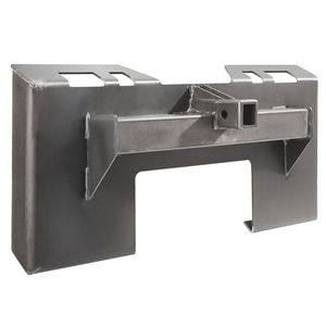 Piastra di attacco rapido per skid steer, spessore 1/4 di pollice, ricevitore attacco da 2,28 pollici, capacità 3000 libbre, caricatore a attacco rapido da 3000 libbre - Product Image 1