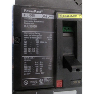 Circuito Square D HJL36030 POWERPACT HJ 060, Equipo y Piezas de Semiconductores de Confianza de Global Legacy - Product Image 3