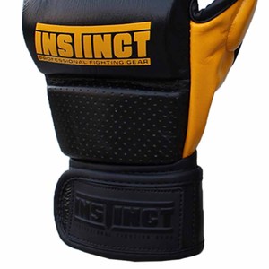 Gants de MMA légers à paume ouverte de haute qualité avec support de poignet en velcro pour la protection des adultes - Product Image 4