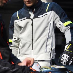 Veste de moto personnalisable pour hommes CE Armor imperméable et robuste avec logos personnalisés Vêtements de sport pour adultes - Product Image 6